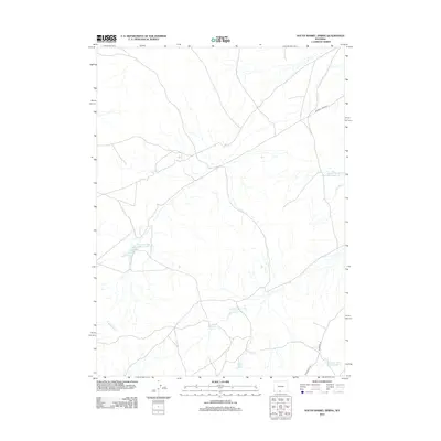 2012 Map of South Barrel Spring, 2012 Print