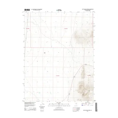 2014 Map of South Bastian Spring, 2014 Print