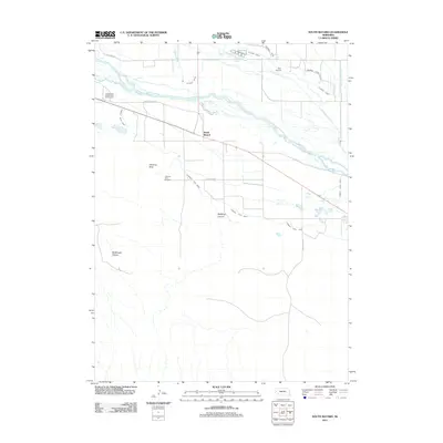 2011 Map of South Bayard, 2011 Print