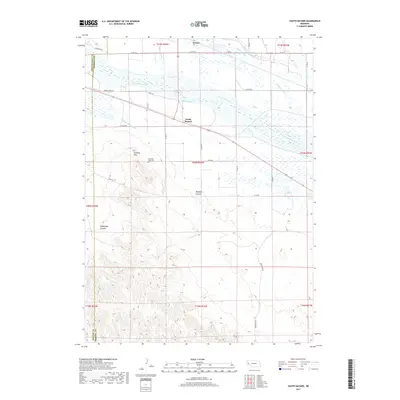 2017 Map of South Bayard, 2017 Print