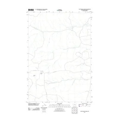 2011 Map of South Bear Creek, 2011 Print