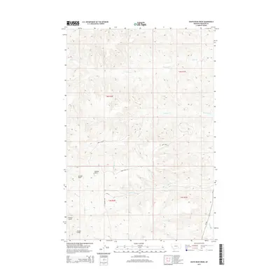 2014 Map of South Bear Creek, 2014 Print