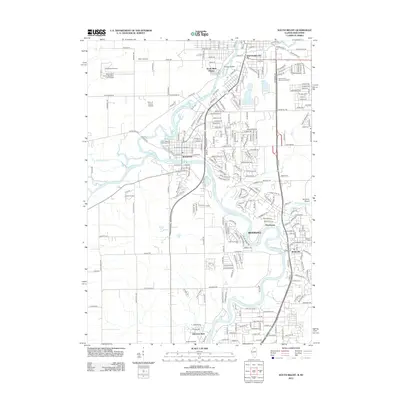 2012 Map of South Beloit, 2012 Print