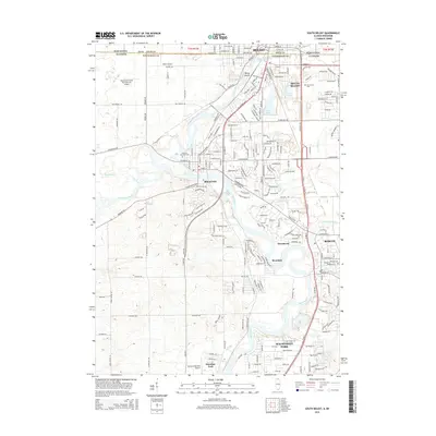2015 Map of South Beloit, 2015 Print
