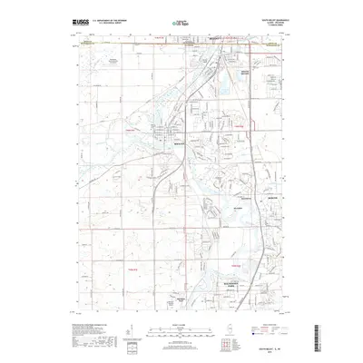 2018 Map of South Beloit, 2018 Print