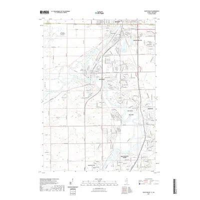 2021 Map of South Beloit, 2021 Print
