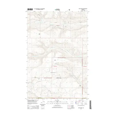 2014 Map of South Bench, 2014 Print
