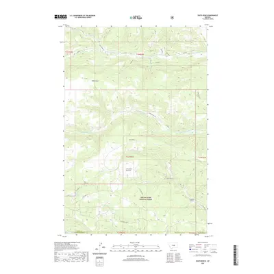 2020 Map of South Bench, 2020 Print
