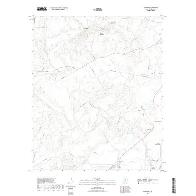 2019 Map of South Bend, 2019 Print