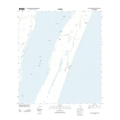 2013 Map of South Bird Island, 2013 Print