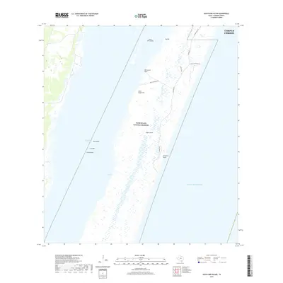 2019 Map of South Bird Island, 2019 Print