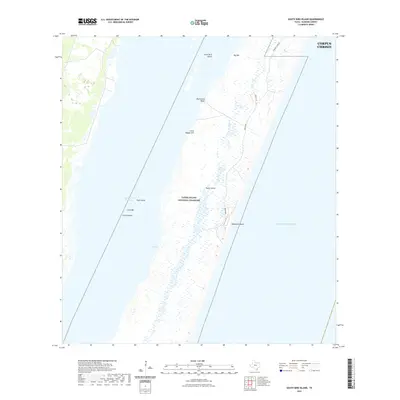 2022 Map of South Bird Island, 2022 Print