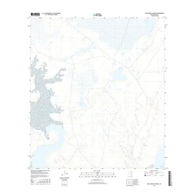 2016 Map of South Bird Island NW, 2016 Print
