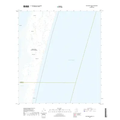 2019 Map of South Bird Island SE, 2019 Print