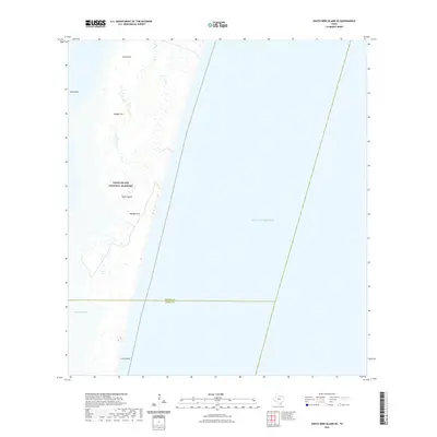 2022 Map of South Bird Island SE, 2022 Print