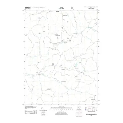 2011 Map of South Bloomingville, 2011 Print