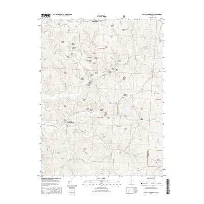 2016 Map of South Bloomingville, 2016 Print