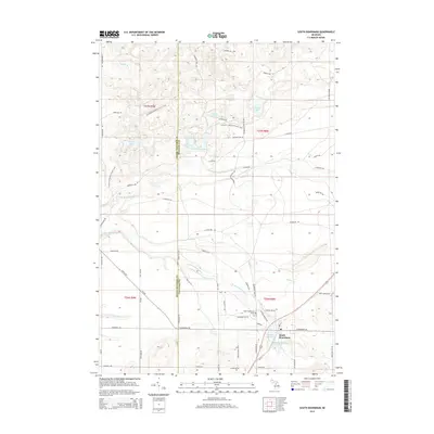 2014 Map of South Boardman, 2014 Print