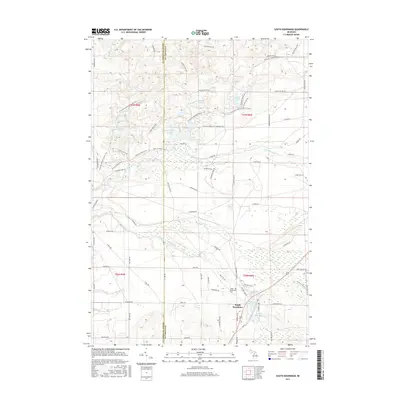 2017 Map of South Boardman, 2017 Print