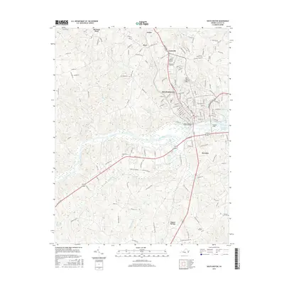 2016 Map of South Boston, 2016 Print