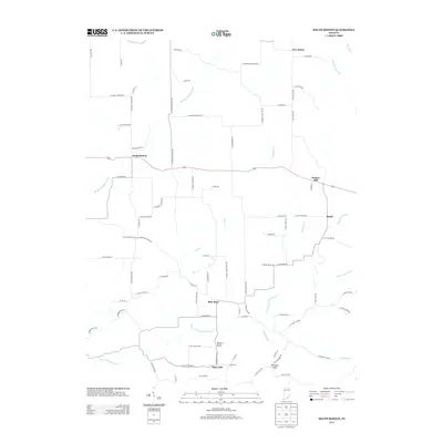 2013 Map of South Boston, 2013 Print