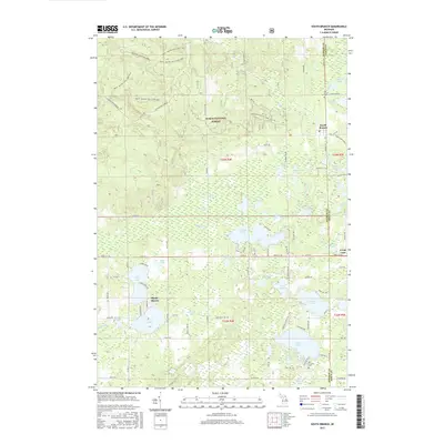 2017 Map of South Branch, 2017 Print