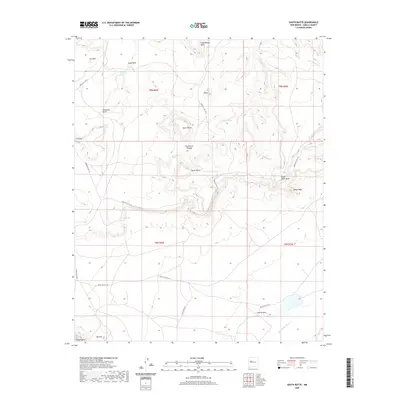 2020 Map of South Butte, 2020 Print