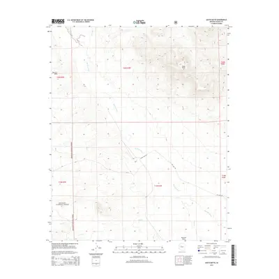 2014 Map of South Butte, 2014 Print