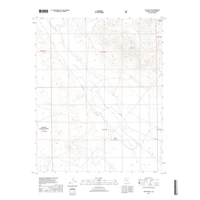 2018 Map of South Butte, 2018 Print