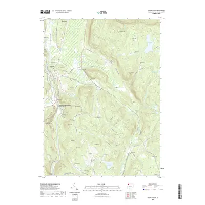 2021 Map of South Canaan, 2021 Print