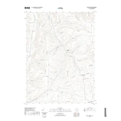 2019 Map of South Canisteo, 2019 Print