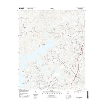 2014 Map of South Canton, 2014 Print