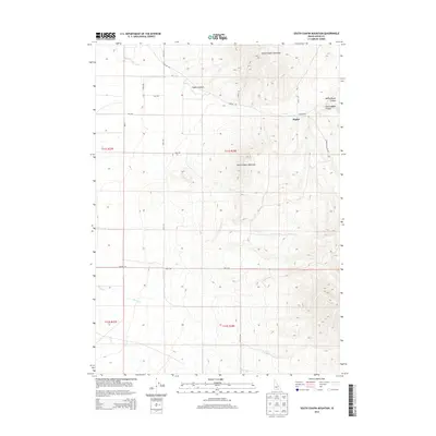 2013 Map of South Chapin Mountain, 2013 Print