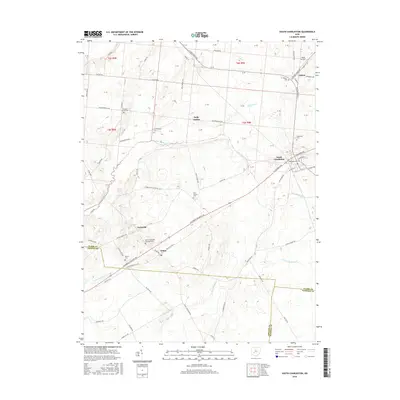 2016 Map of South Charleston, 2016 Print