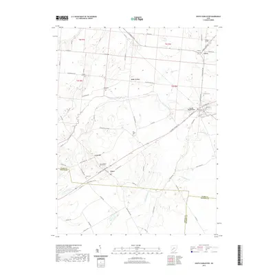 2019 Map of South Charleston, 2019 Print