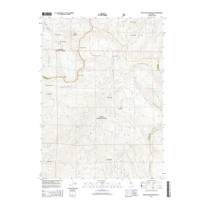 2015 Map of South China Mountain, 2015 Print
