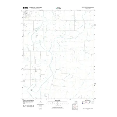 2010 Map of South Coffeyville, 2010 Print