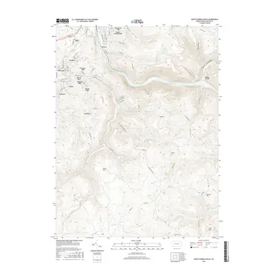 2016 Map of South Connellsville, 2016 Print