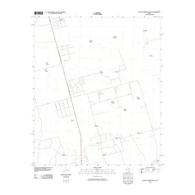 2010 Map of South Cowden Ranch, 2010 Print