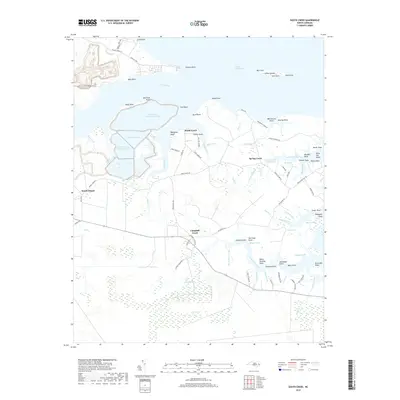 2019 Map of South Creek, 2019 Print