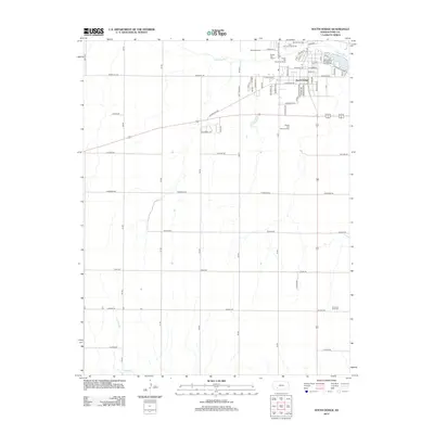 2012 Map of South Dodge, 2012 Print