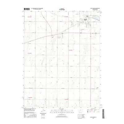 2016 Map of South Dodge, 2016 Print