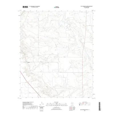 2019 Map of South Dokegood Creek, 2019 Print