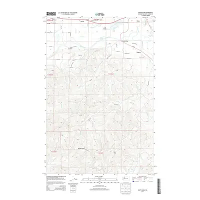 2014 Map of South Elma, 2014 Print