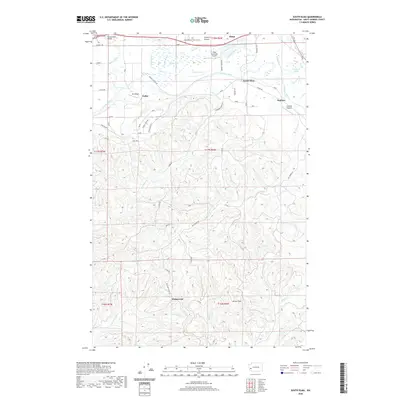 2020 Map of South Elma, 2020 Print