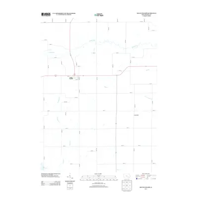 2013 Map of South English, 2013 Print