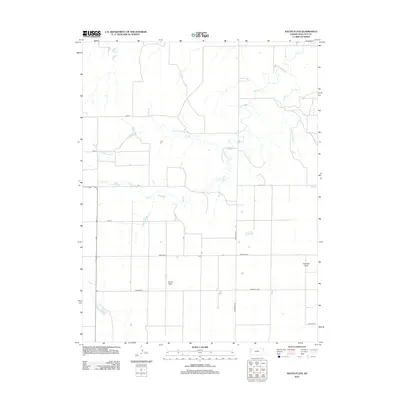 2012 Map of South Flats, 2012 Print
