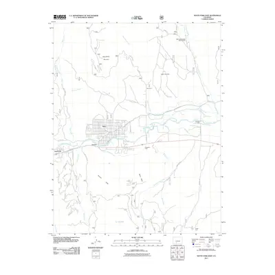 2011 Map of South Fork East, 2011 Print