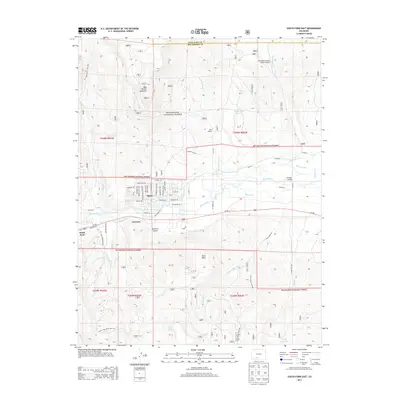 2013 Map of South Fork East, 2013 Print