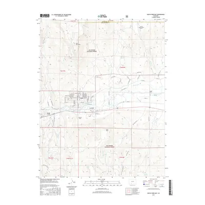 2016 Map of South Fork East, 2016 Print